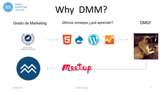 Why DMM?
Grado de Marketing Últimos consejos ¿qué aprender? OMG!
219/06/2020 @dmktmalaga
 