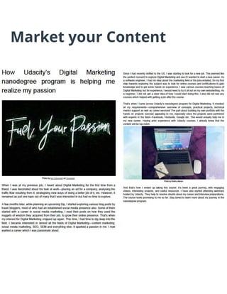 Rwithu Menon's Digital Marketing portfolio