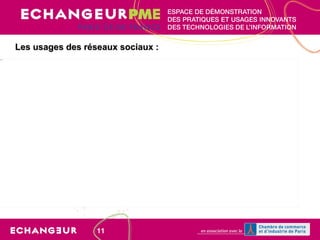 Les usages des réseaux sociaux :   