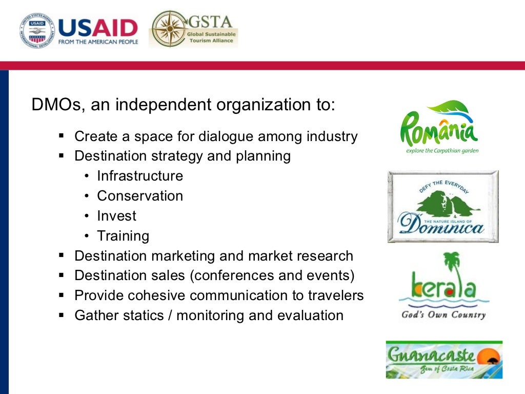 Destination Management Organization Overview and Toolkit Presentation…