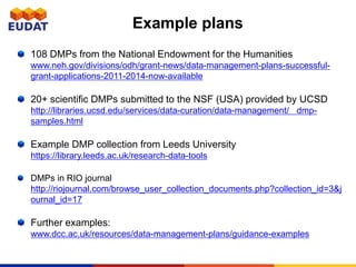 Dmp Example Document What is a DMP | PPTX