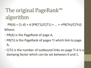 Dm page rank | PPTX