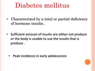 Dm pediatric | PPTX