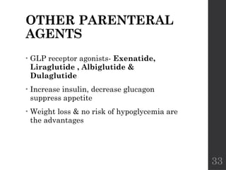 Picture of DM Pharmacotherapy Insulins.pharmacology | PPTX