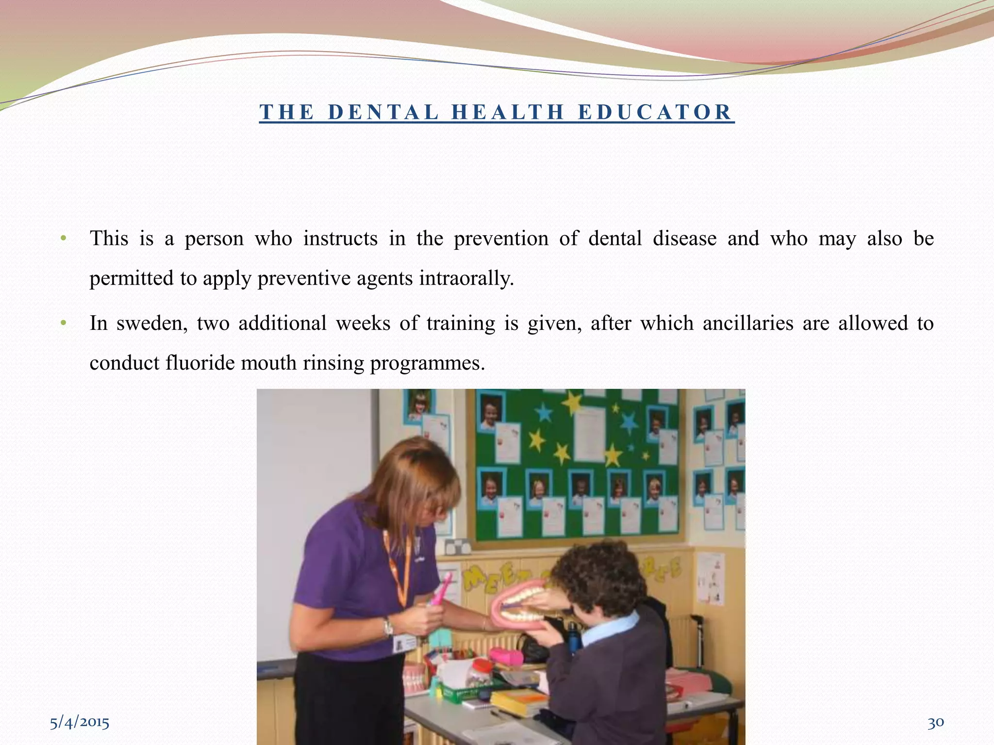 Dental Manpower Planning in India PPT