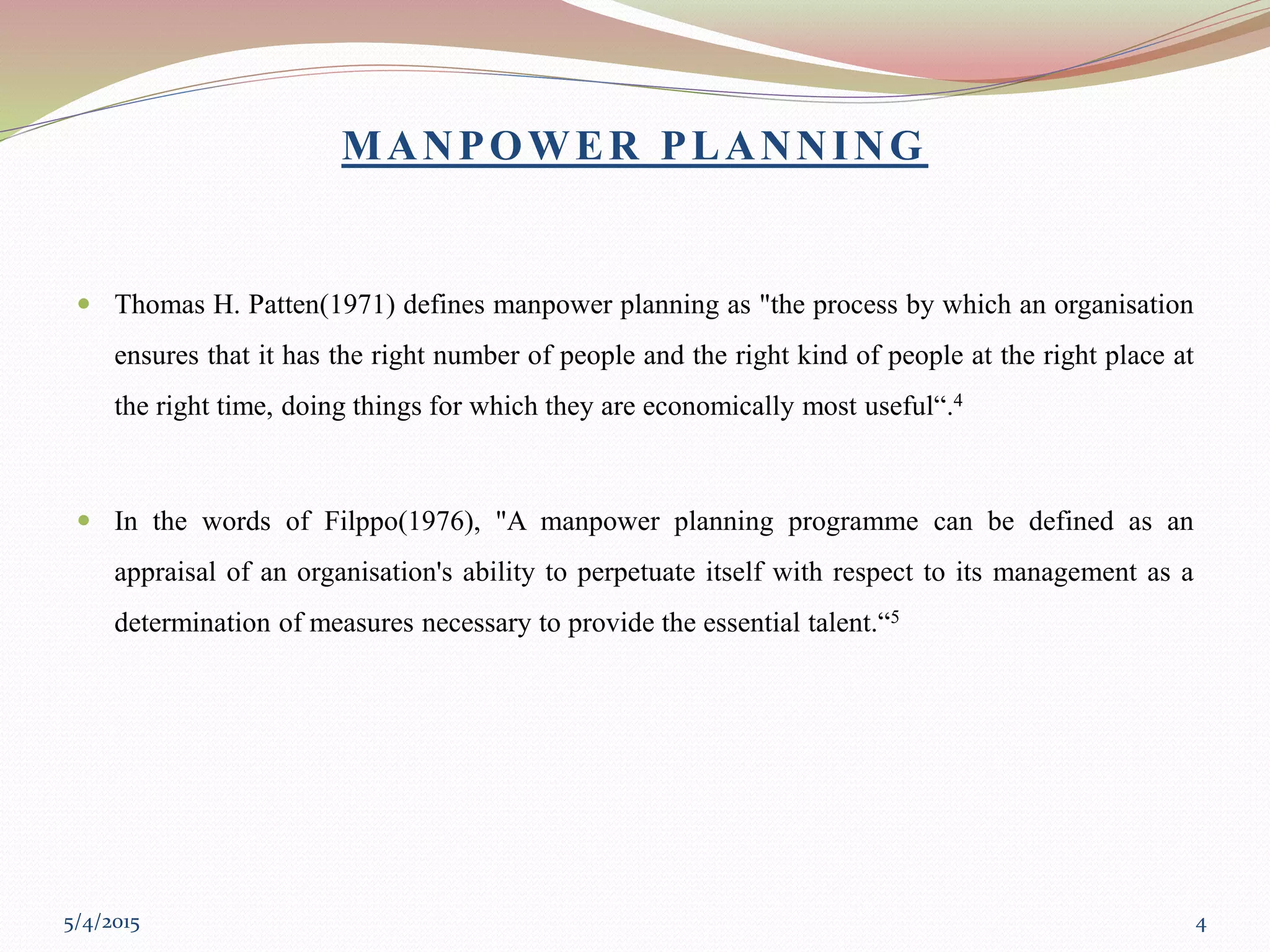 Dental Manpower Planning in India PPT