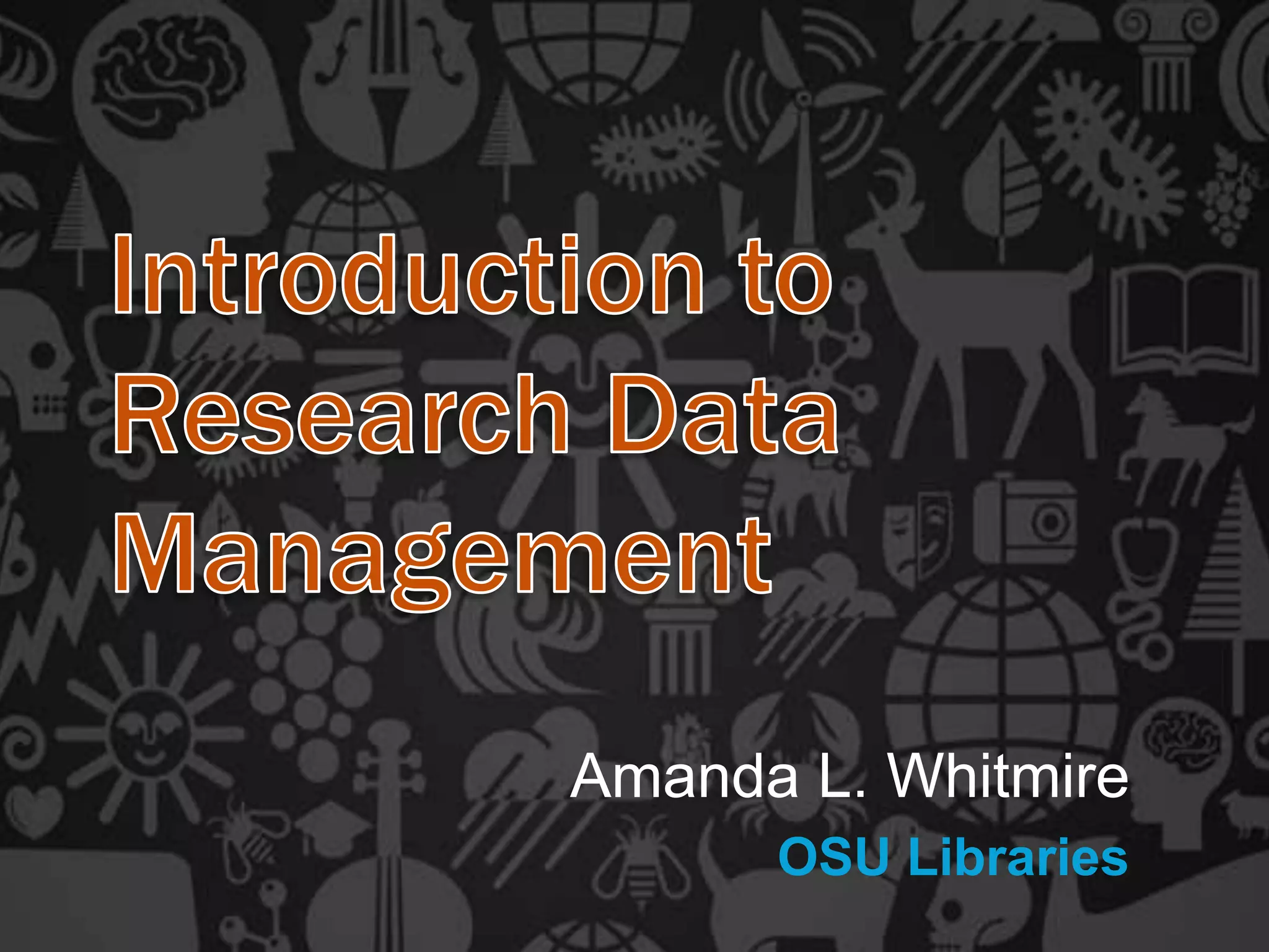 Introduction to Data Management | PPT