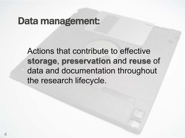 Introduction to Data Management | PPT