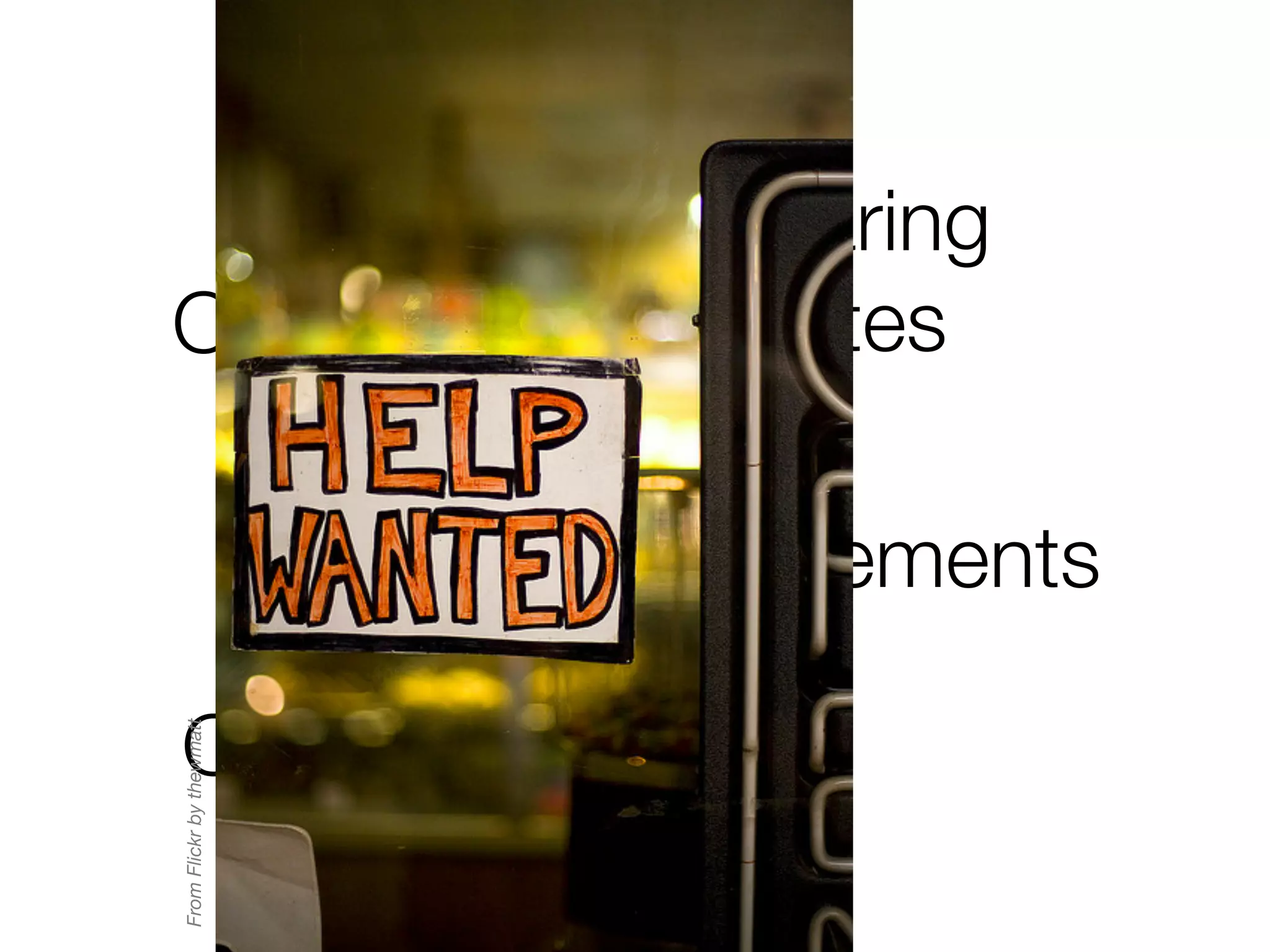 OSTP

data sharing
mandates
DMP requirements

From Flickr by thewmatt

Open Data

 