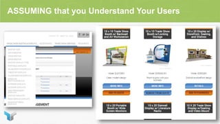ASSUMING that you Understand Your Users
 