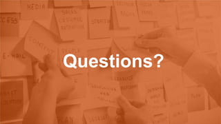 Questions?
 