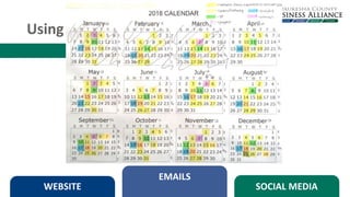 Using Data
WEBSITE
EMAILS
SOCIAL MEDIA
 