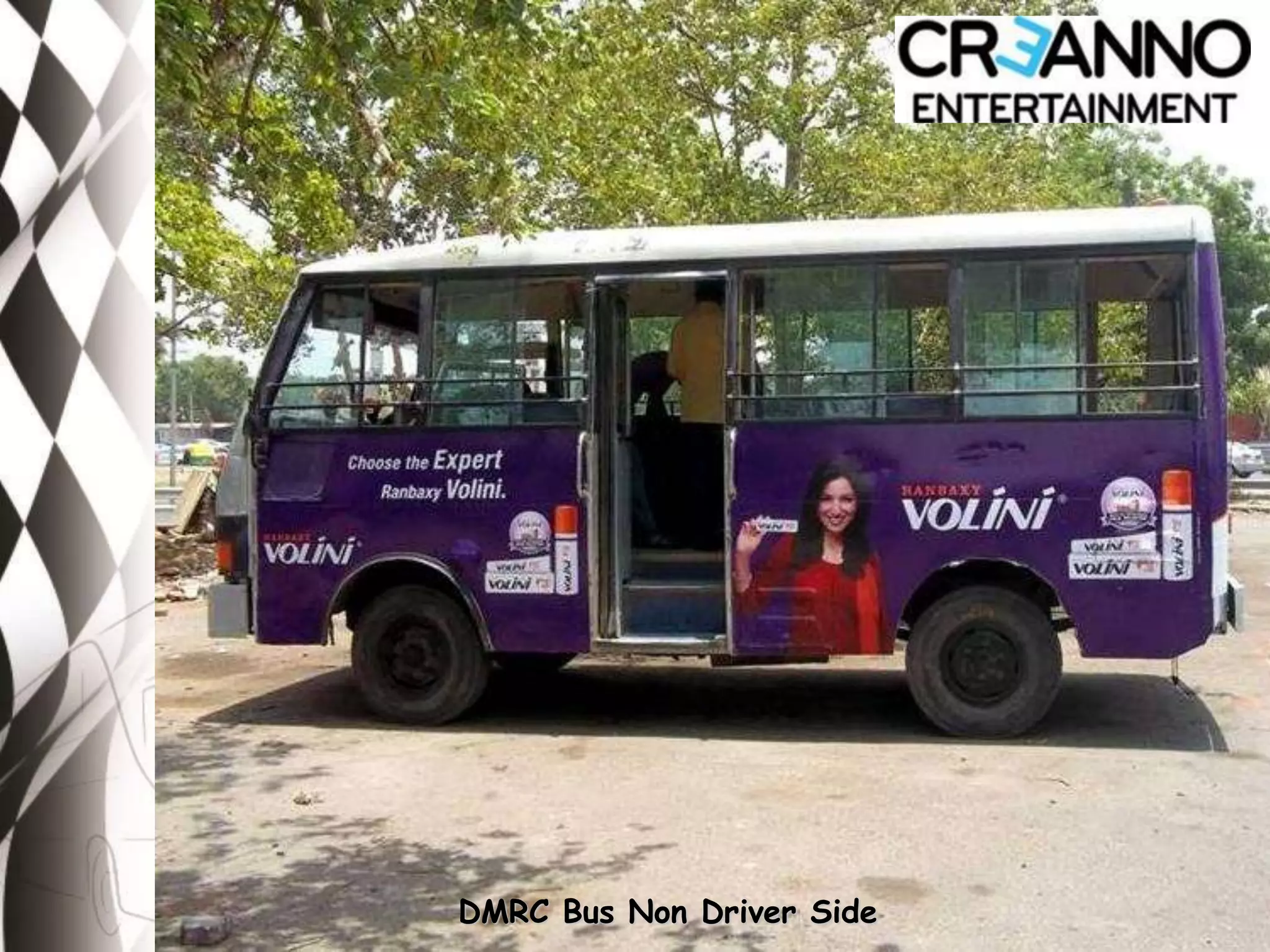 DMRC Feeder Bus Branding - Delhi Metro Bus Branding | PPT