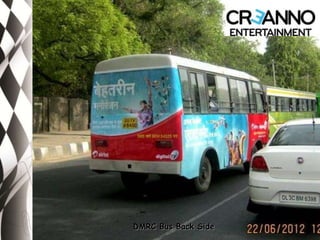 DMRC Feeder Bus Branding - Delhi Metro Bus Branding | PPT
