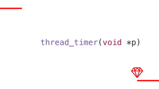 thread_timer(void *p)
 