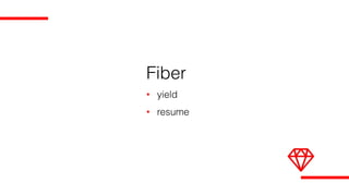 Fiber 
• yield
• resume
 