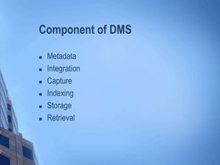 Dms | PPTX