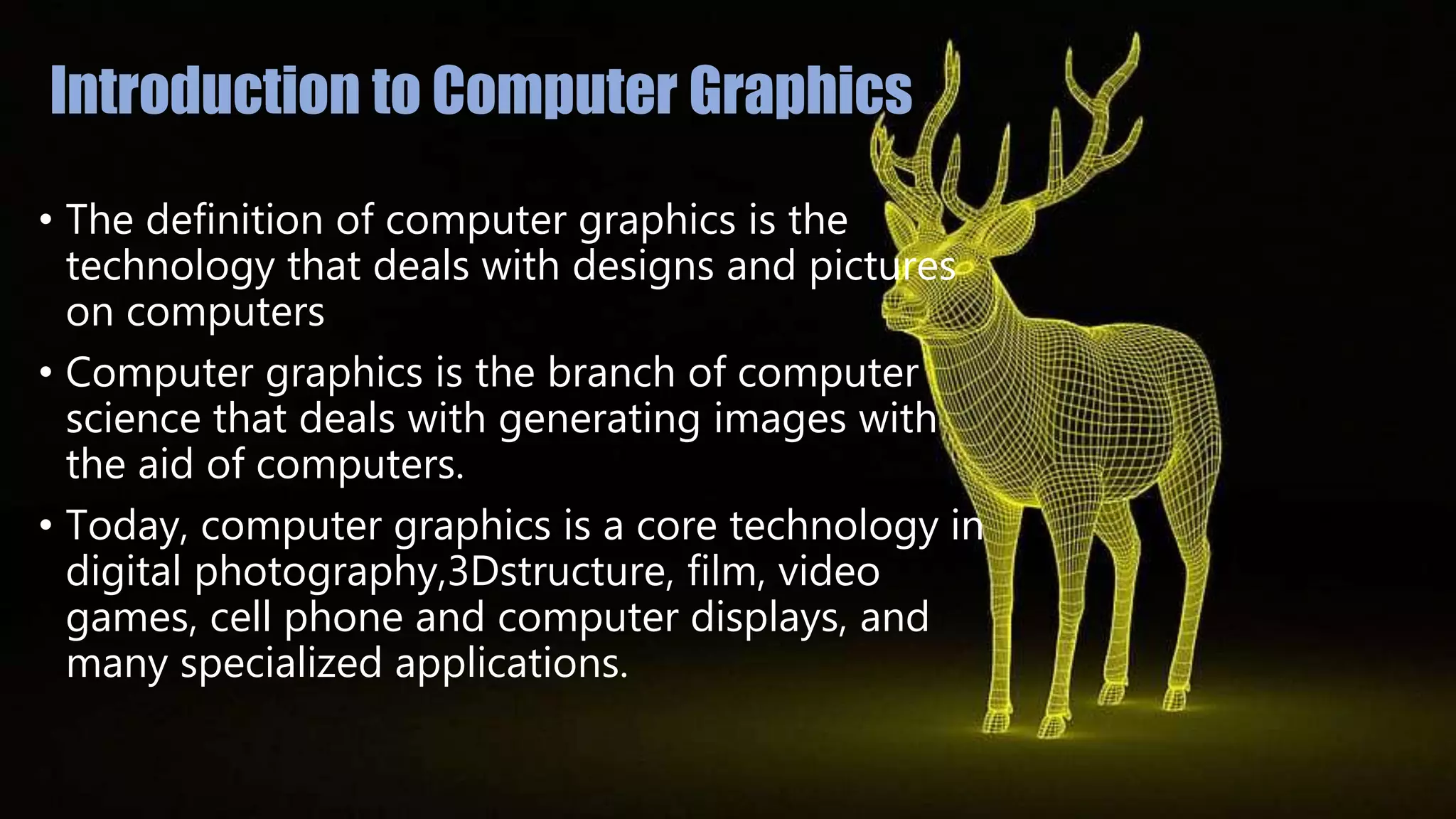 computer graphics | PPTX