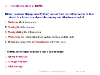 Comprehensive Introduction to Database Management Systems and ...