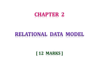 Comprehensive Overview of Relational Data Model and Keys in DBMS | PDF