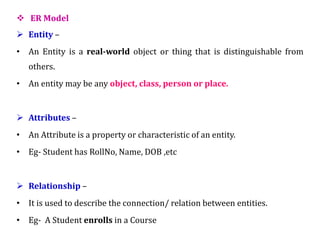 Comprehensive Overview of Relational Data Model and Keys in DBMS | PDF