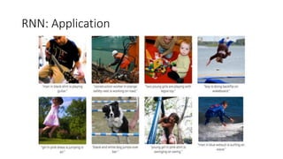 RNN: Application
 
