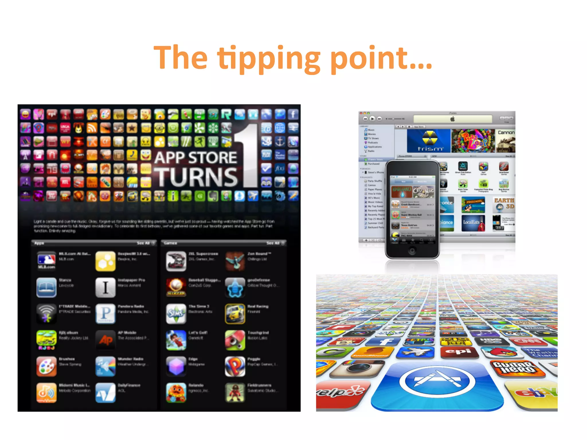 The	
  9pping	
  point…	
  
 