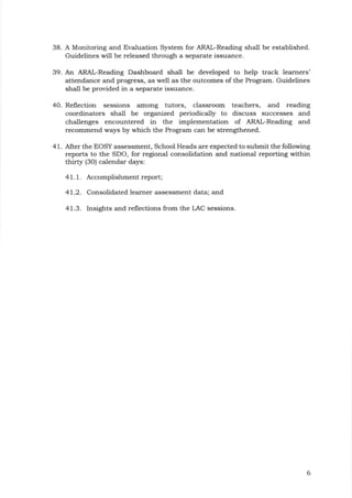 IMPLEMENTING GUIDELINES ON THE ACADEMIC RECOVERY AND ACCESSIBLE ...