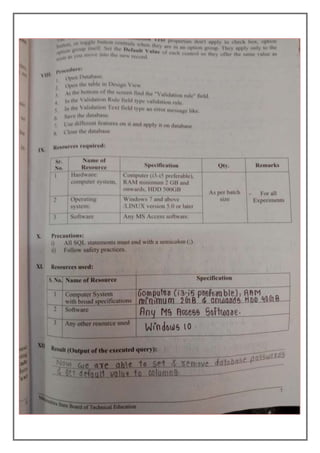 Dms 22319 practical | DOCX