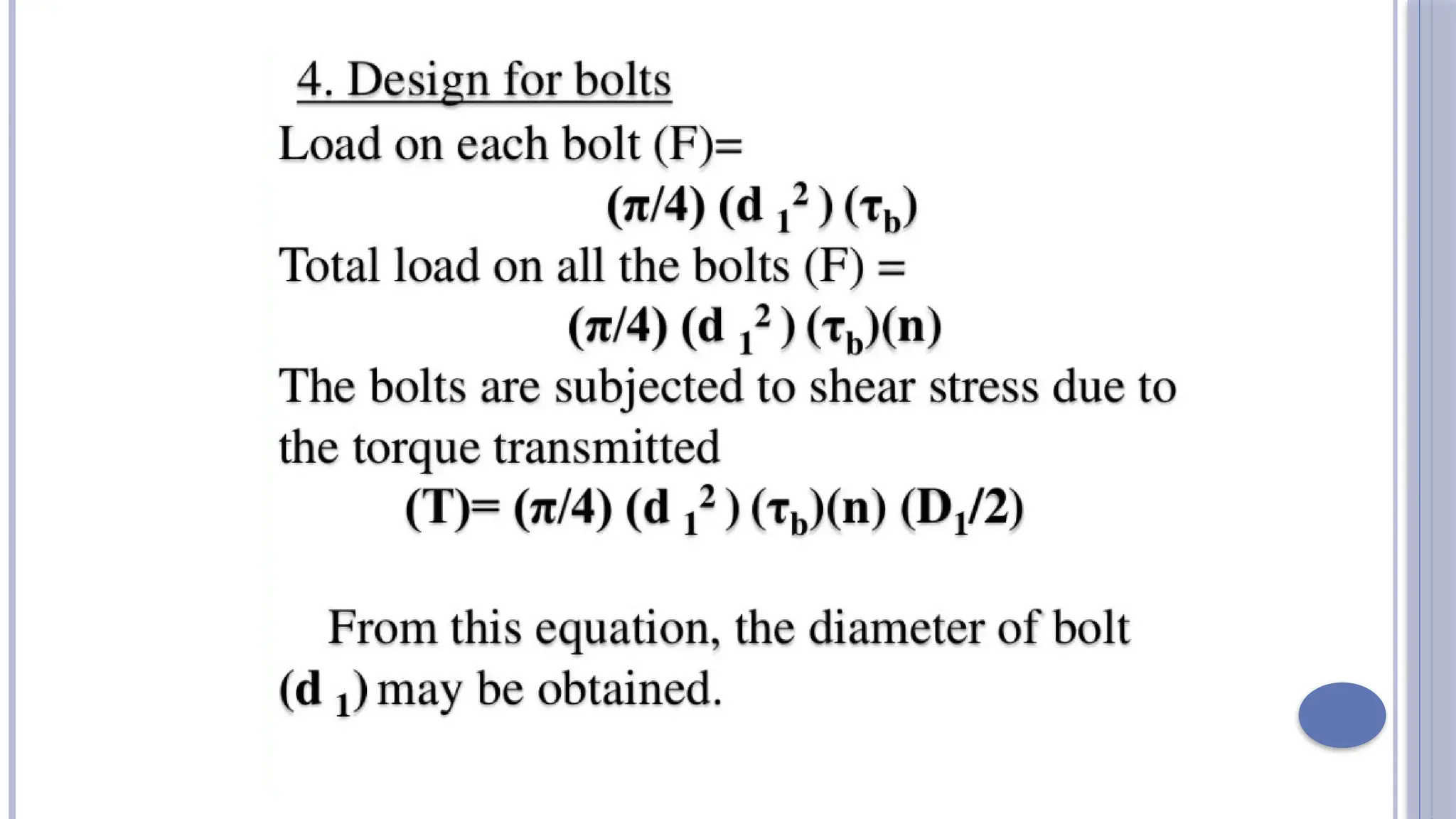 DMS Bushed Pin calculation of strengths.. | PPTX
