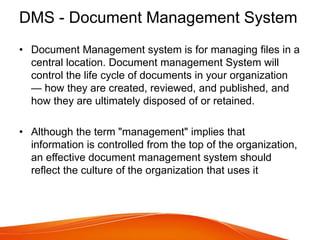 Document Management System. | PPT
