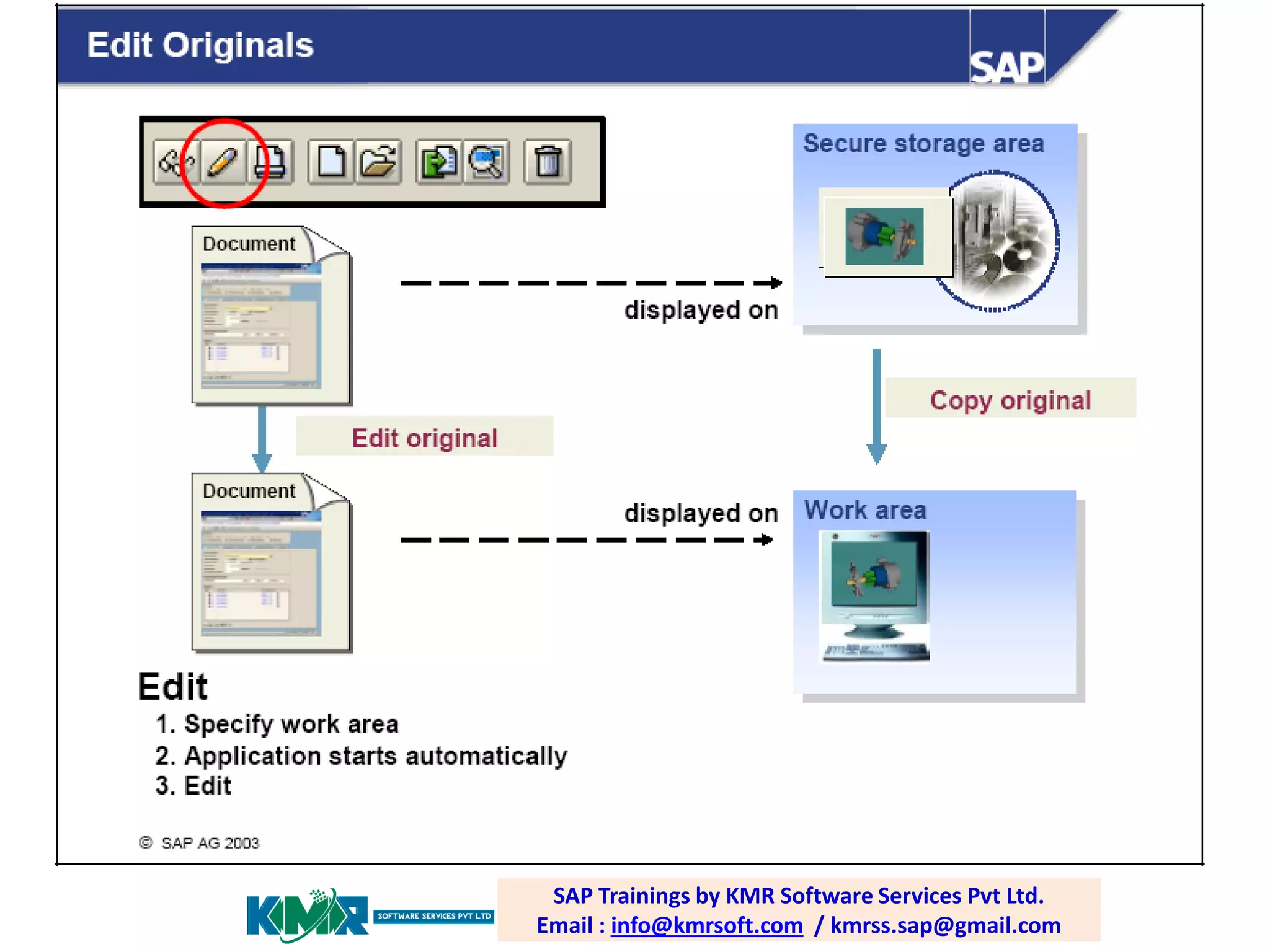 SAP PP / PLM training; email: Software Services Pvt Ltd.
SAP Trainings by KMR
raghava.sap0@gmail.com
Email : info@kmrsoft.com / kmrss.sap@gmail.com

 