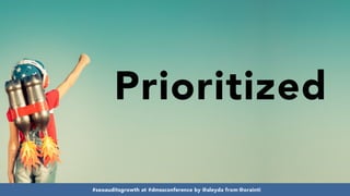 #seoauditsgrowth at #dmss by @aleyda from @orainti
Prioritized
#seoauditsgrowth at #dmssconference by @aleyda from @orainti
 