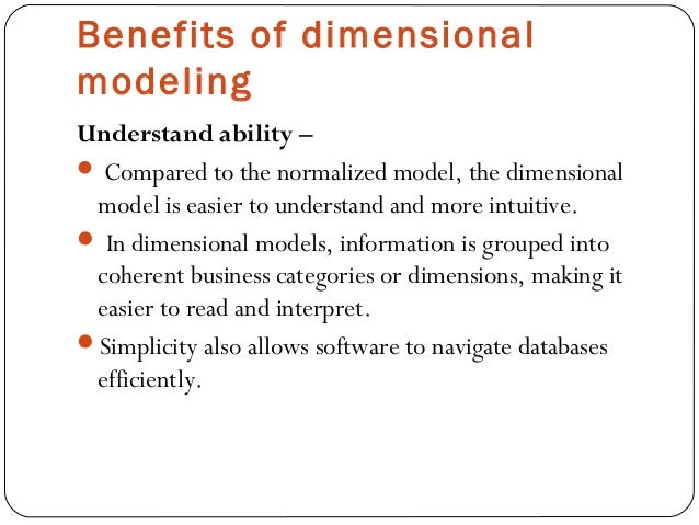 How to set dimensions in dimensional model
