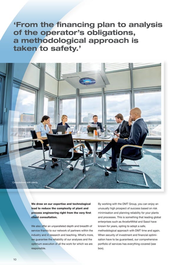 DMT Plant and Process Engineering Brochure | PDF