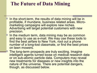 Data mining techniques and dss | PPT