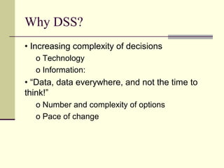 Data mining techniques and dss | PPT