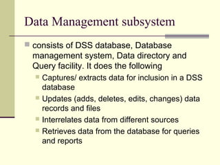 Data mining techniques and dss | PPT