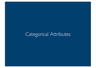 Prof. Pier Luca Lanzi
Categorical Attributes
44
 