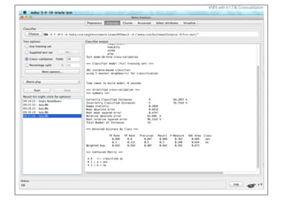 Prof. Pier Luca Lanzi
kNN with k=3 & Crossvalidation
 