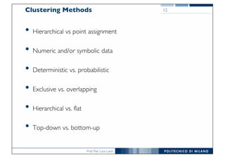 DMTM Lecture 11 Clustering