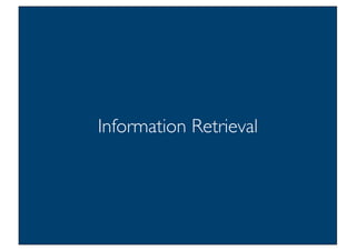 Prof. Pier Luca Lanzi
Information Retrieval
 