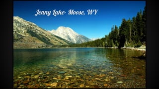 Jenny Lake- Moose, WY