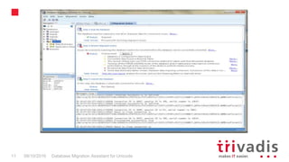 Database Migration Assistant for Unicode (DMU) | PPTX