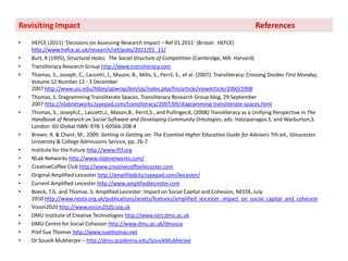 Future developmentsAmplified Resilient Community (Dir. Thilo Boeck)Developing pilot teaching sessionsExtending this research further in terms of transdisciplinary networks of collaboration inside and outside DMU