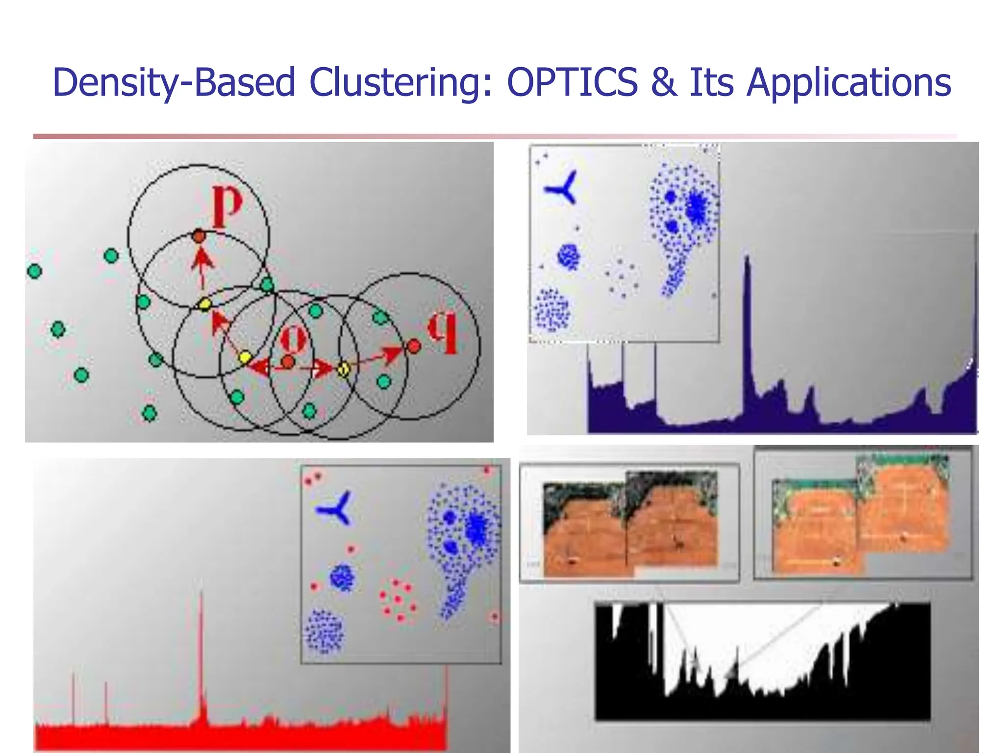 Density-Based Clustering: OPTICS & Its Applications
 