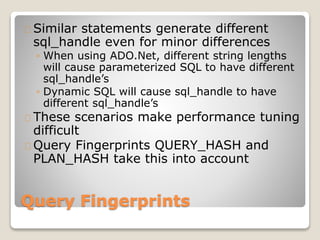 SQL Server Performance Tuning with DMVs | PPT