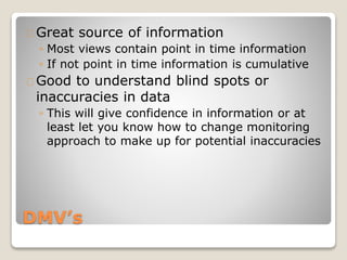 SQL Server Performance Tuning with DMVs | PPT