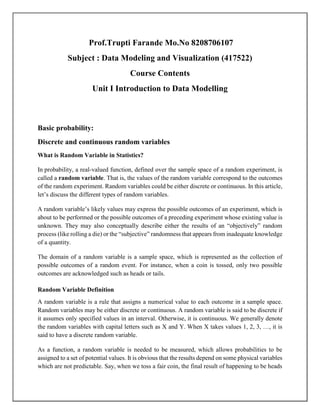 Discrete Random Variable Modelling DMV (1) (1).docx