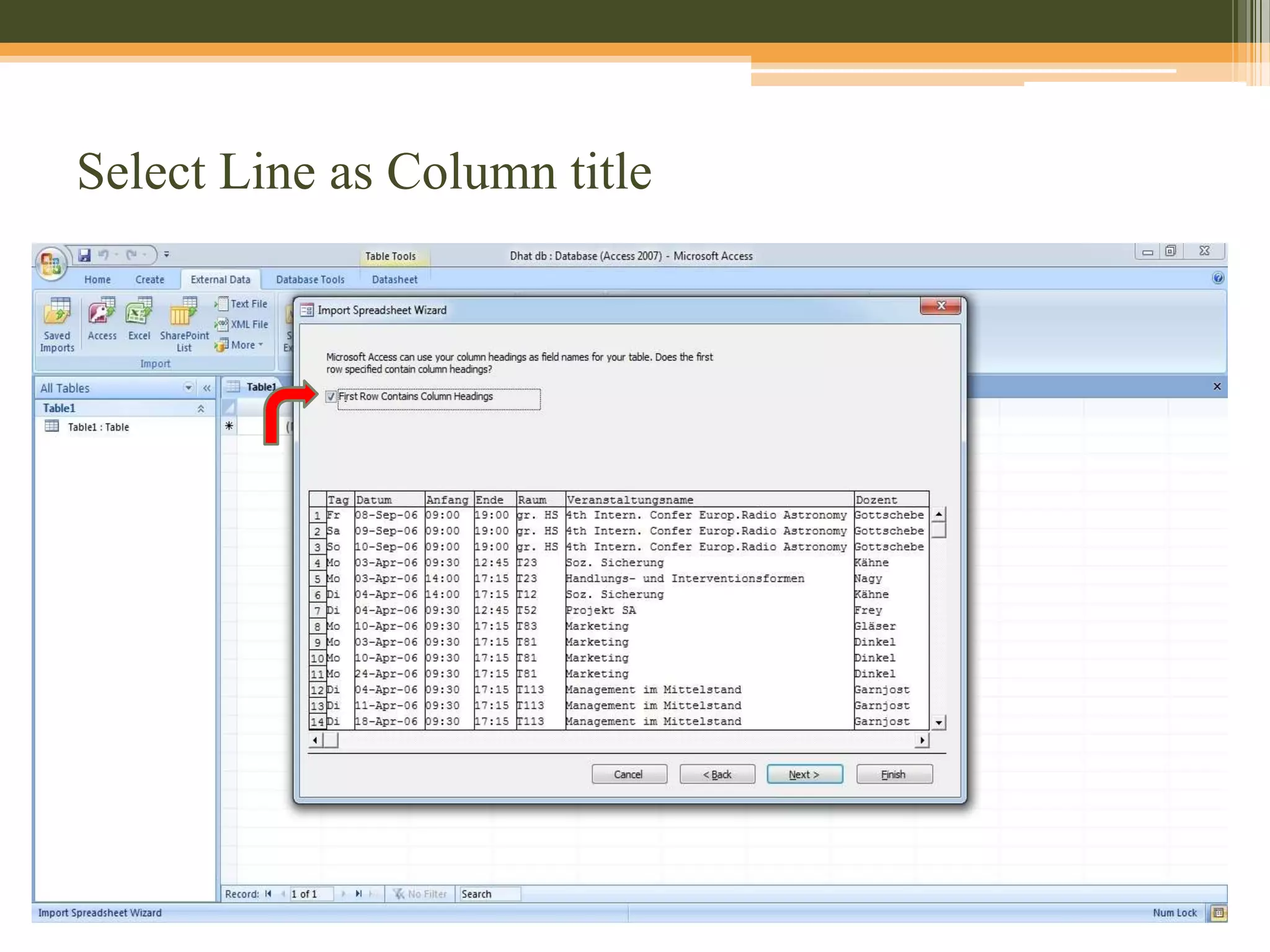 Create a blank Database on MS Access